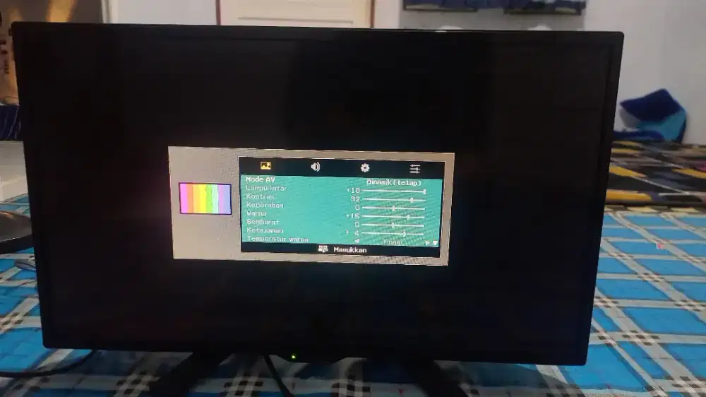 Tv Sharp 24 inc bekas Harus Pakai Set Top Box