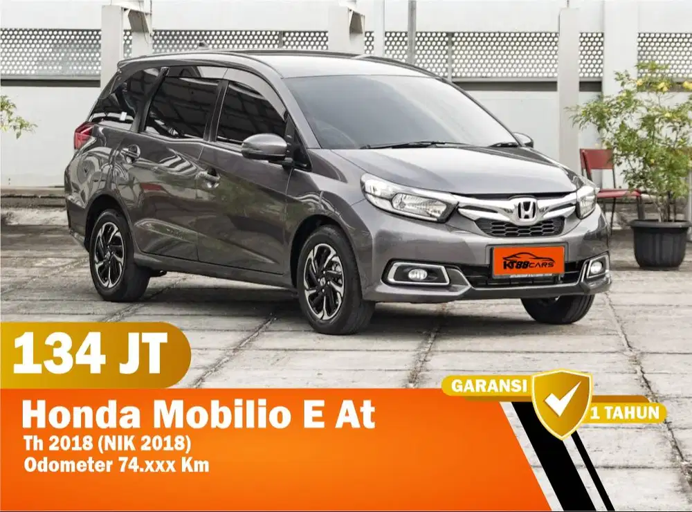 DP 15 Jt (bergaransi) HONDA MOBILIO E AT 2018 Matic