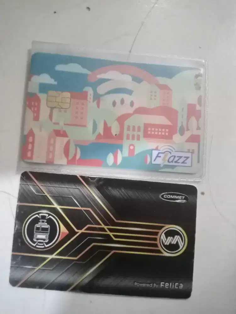 Jual kartu flash dan kartu KAI