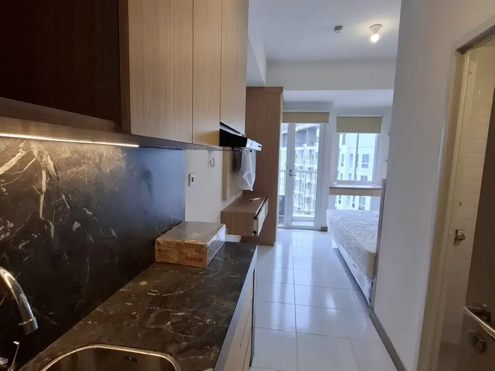 sewa apartemen tokyo riverside PIK 2 tipe studio furnish