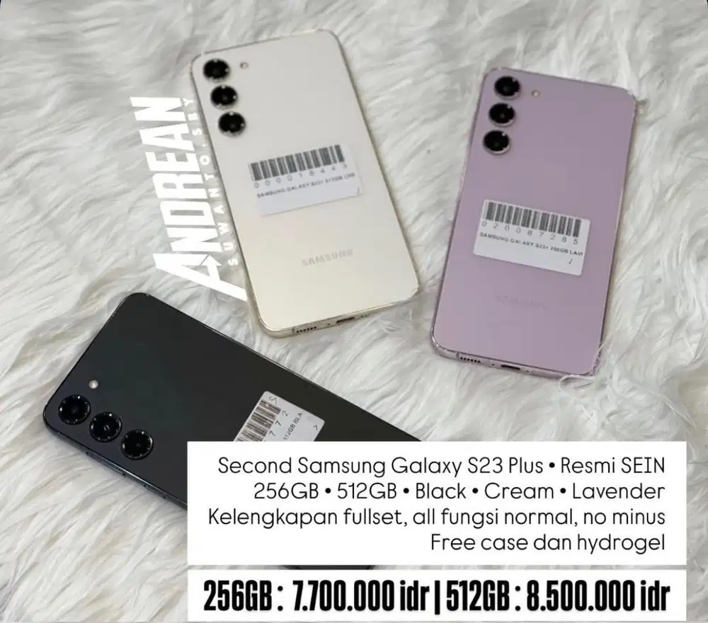 Second Samsung S23+ Sein