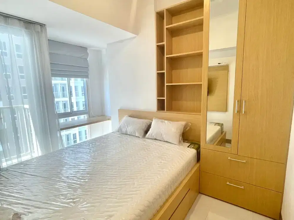 Jual Apartemen studio tokyo riverside pik2 murah full furnish