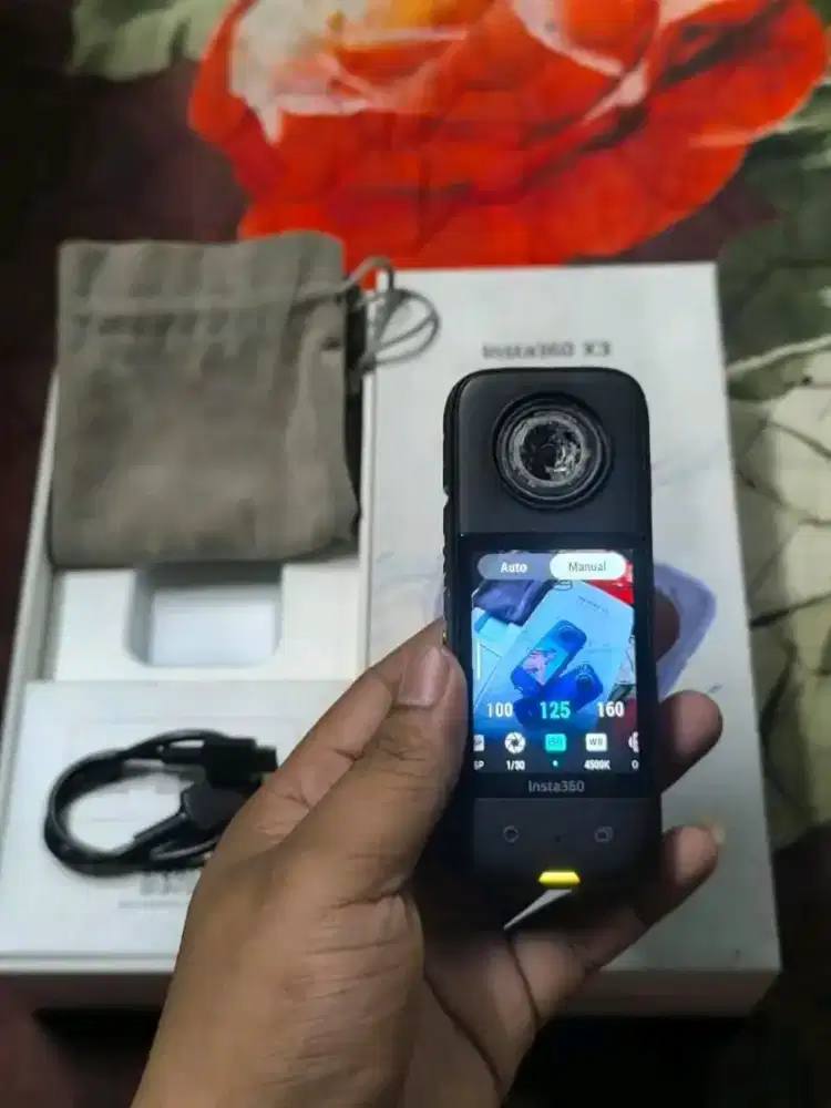 Kamera insta 360 x3 fullset