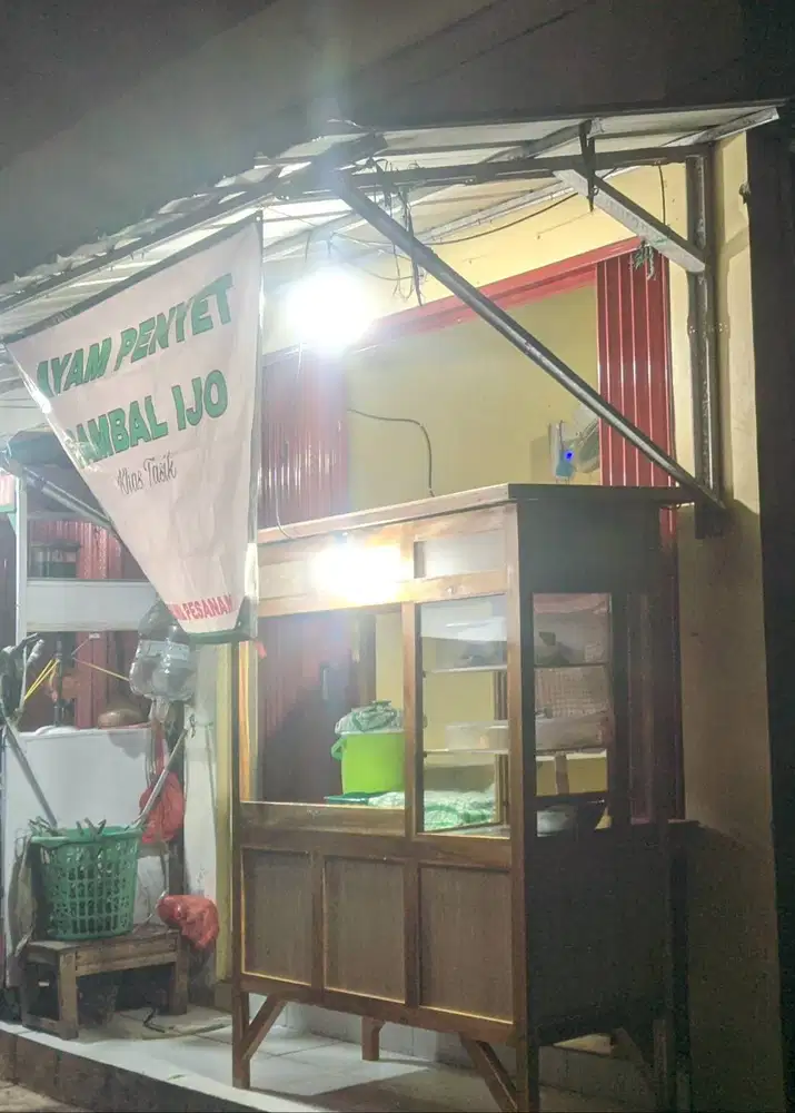 Jual Gerobak& perlengkapan usaha/ Over Alih usaha