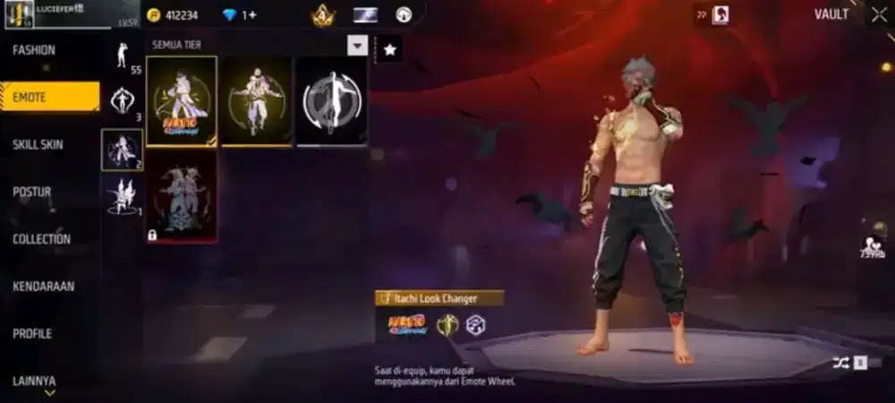 Jual akun ff gak di pake