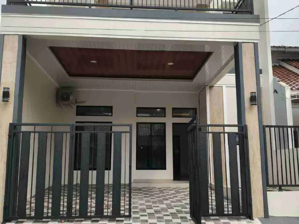 Rumah Dijual Baru 2 Lantai Di Serpong Regensi Melati Mas
