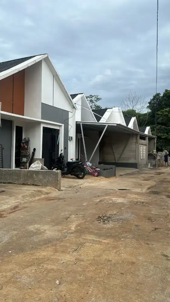 Rumah cluster minimalis modern lokasi strategis