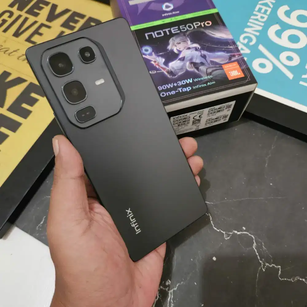 INFINIX NOT3 50 PRO RAM 8/256 GB WHITBOX RESMI LIKE NEW