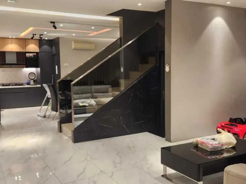 jual rumah muar karang pluit uk 6x15m full furnish