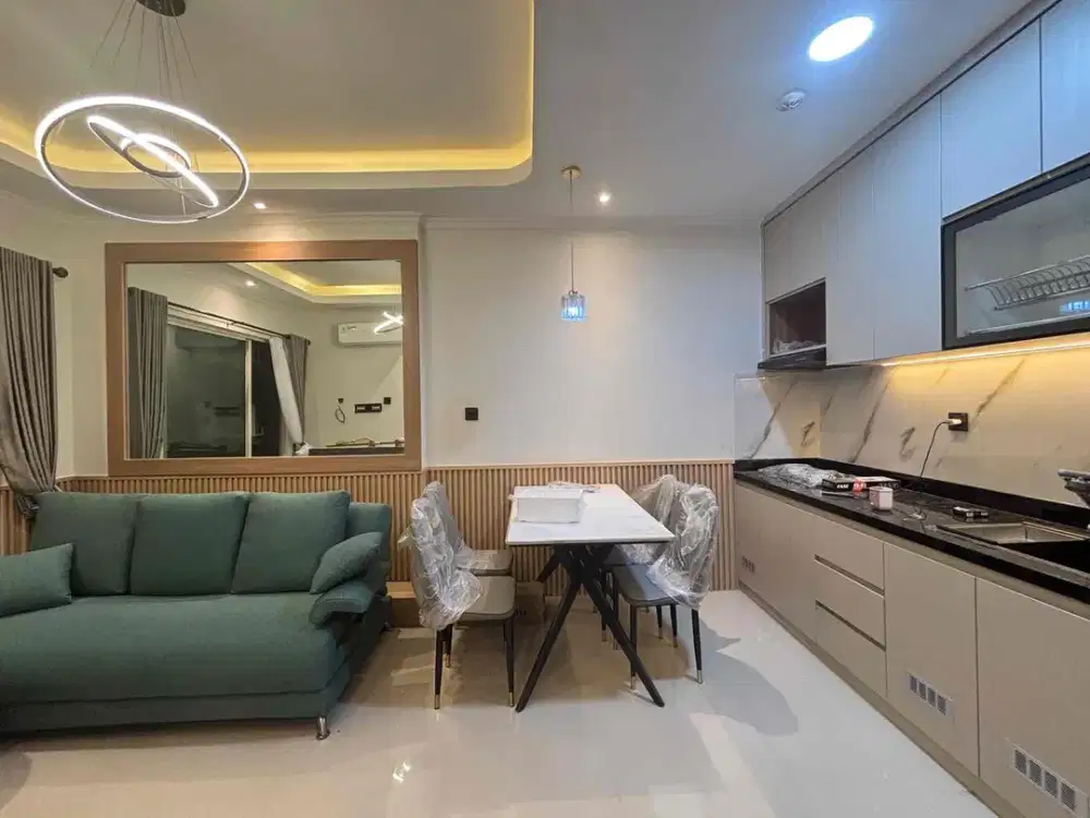 Dijual apartemen city home MOI 2 Kamar furnish baru