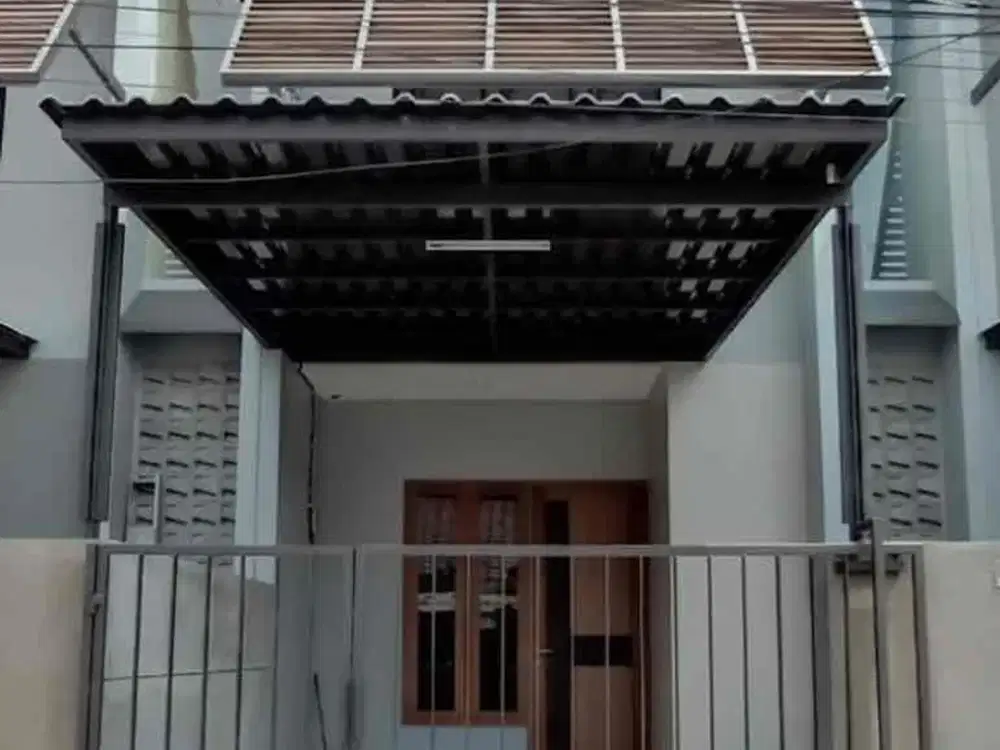 Rumah Modern Minimalis Bagus Semifurnish Lingkungan Tenang Bebas Banjir di Cempaka Putih Jakarta Pusat