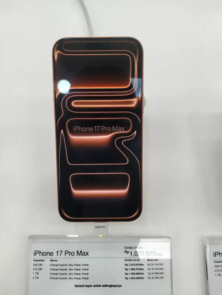 Credit iPhone 17 Pro Max 256GN cicilan bunga mulai 0%