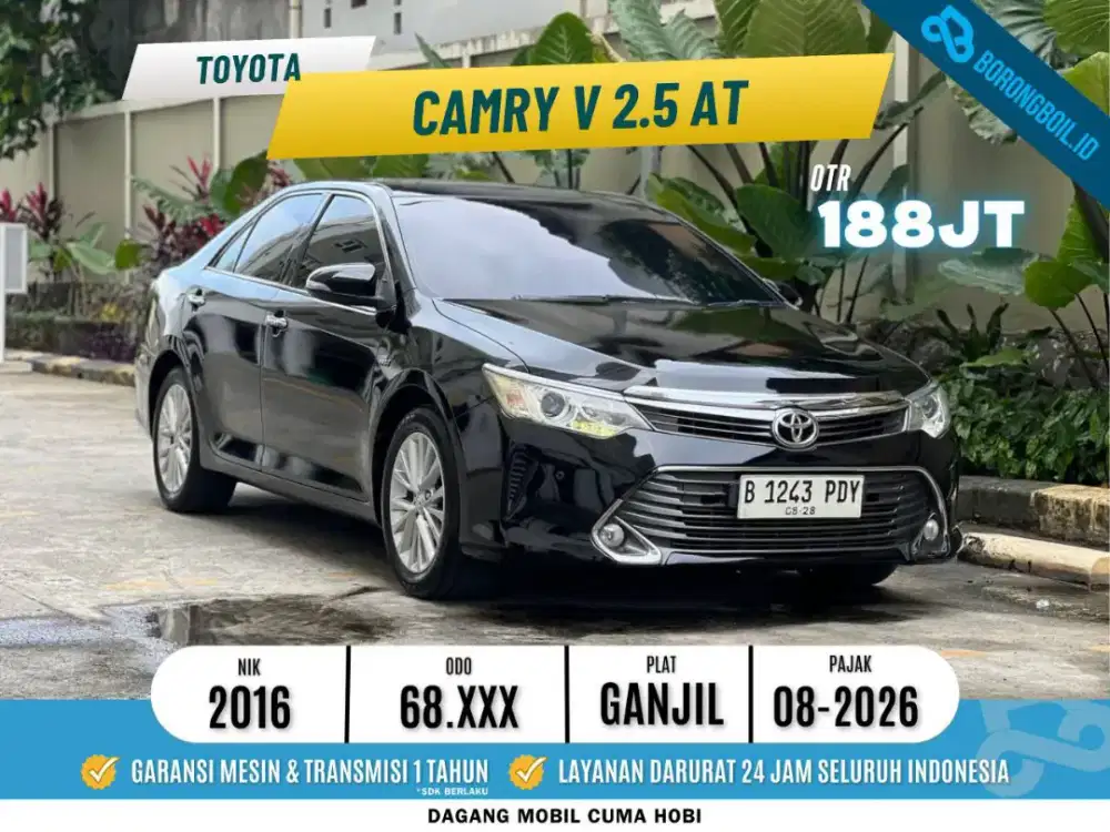 Toyota Camry V 2.5 AT 2016 Hitam