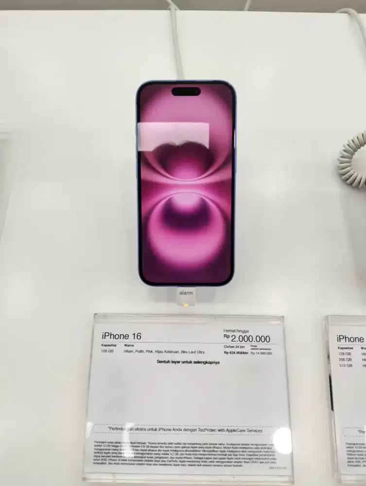 Credit iPhone 16 128GB cicilan bunga mulai 0%