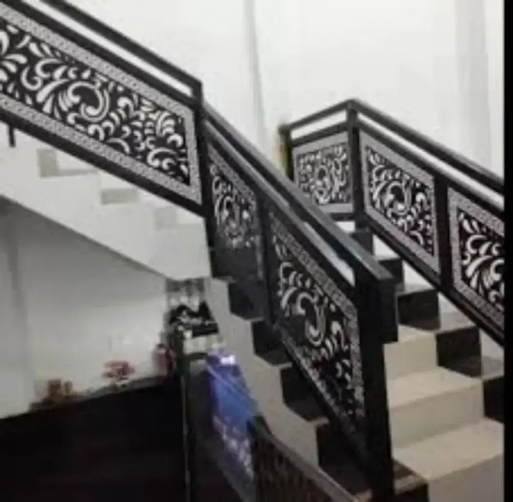 Reling tangga klasik  plat cating laser213