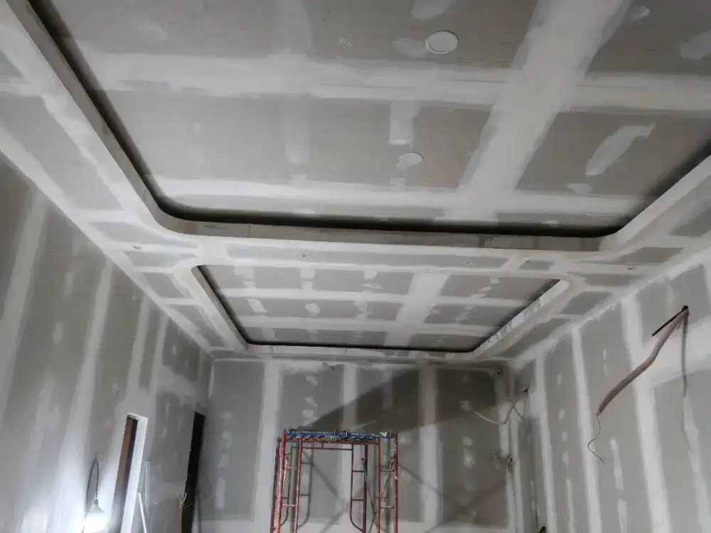 Plafon gypsum & pvc