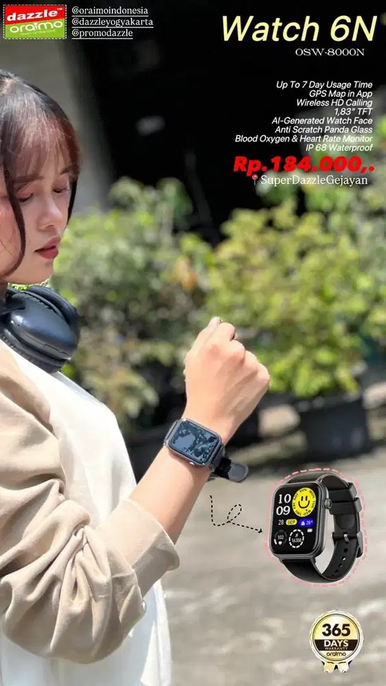 Smartwatch Oraimo OSW-8000N