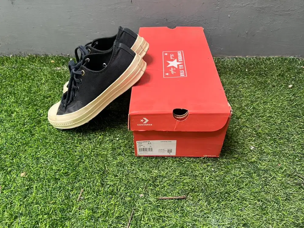 sepatu converse chuck taylor 70 black ori MAP