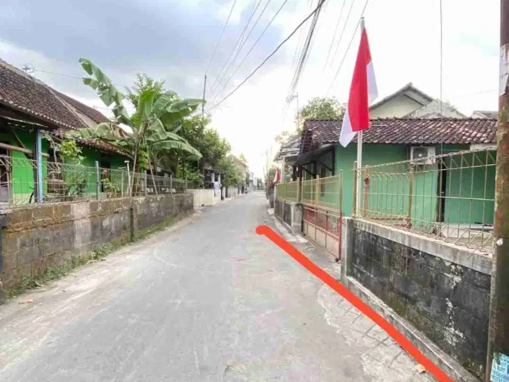 DIJUAL TANAH BONUS BANGUNAN TIYOSAN CONDONGCATUR DEPOK SLEMAN