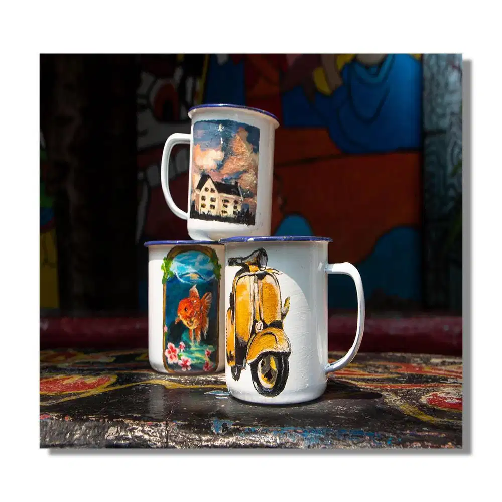 Cangkir Lukis Cantik - Mug