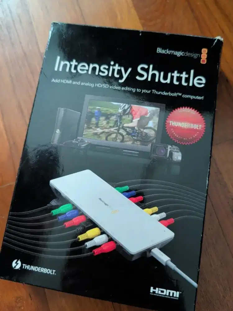 Blackmagic Design Intensity Shuttle Thunderbolt Video Komputer USB