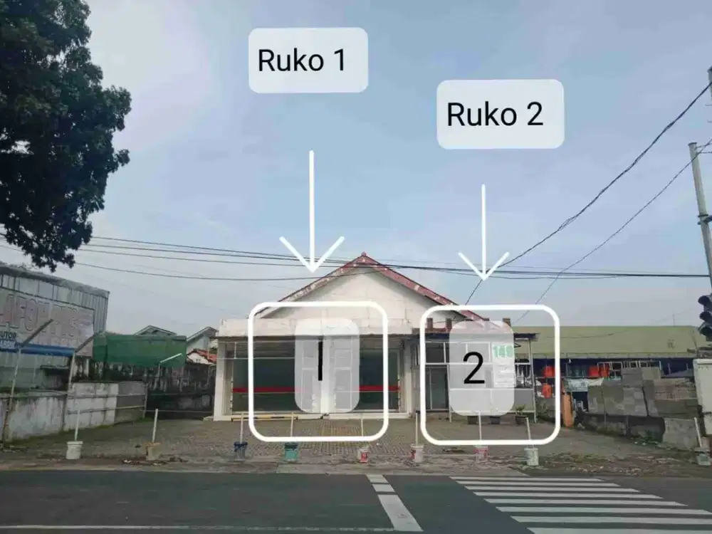 Disewakan tempat usaha bekas Alfamart di Loji.