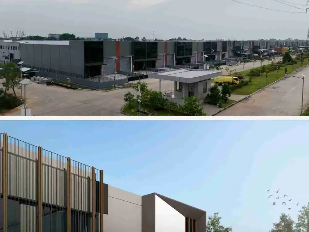 Di jual gudang baru rapi di kawasan pergudangan dan industri legok Tangerang