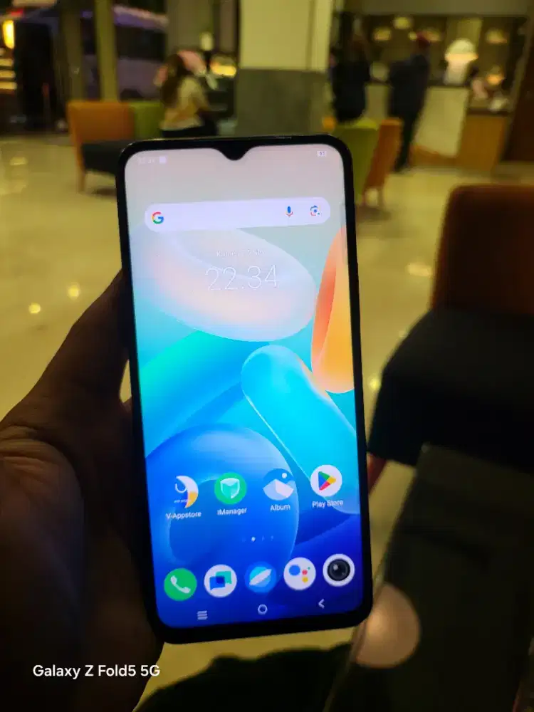 Vivo T1 5G 8+8/128 buat game mantap sekali