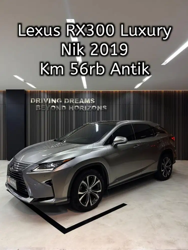 Lexus RX300 RX300T Luxury 2019 Sonic Titanium Km56rb