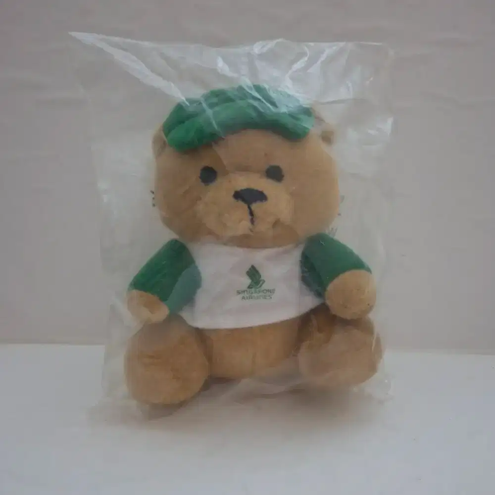 LIMITED EDITION: Boneka Teddy Bear, Singapore Airlines