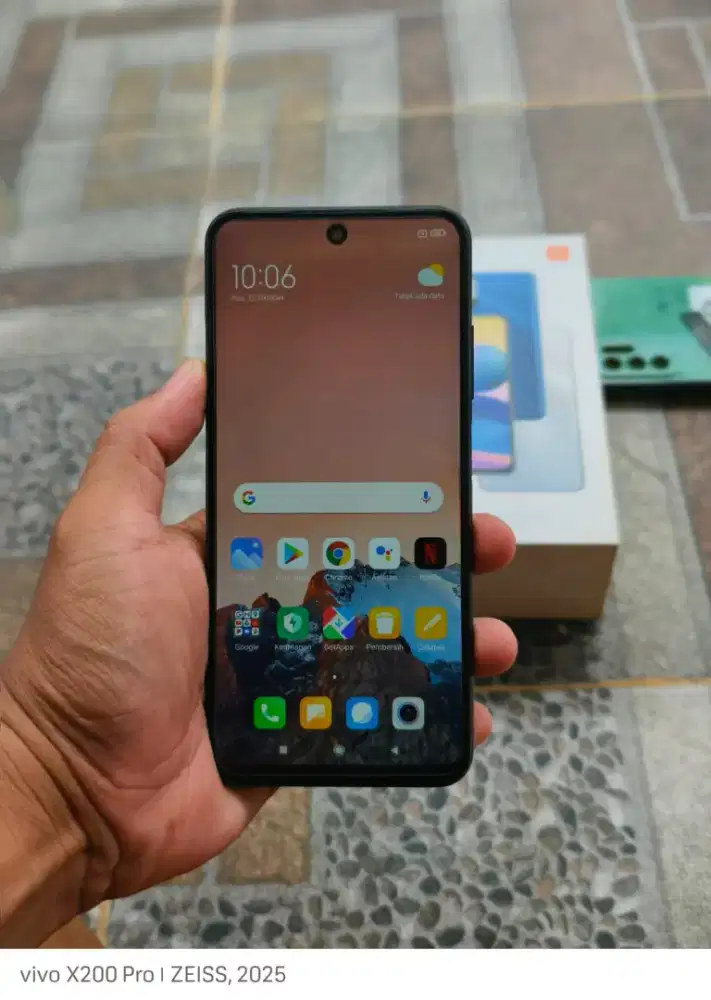 redmi note 10 5G ram 4+4/128 original
