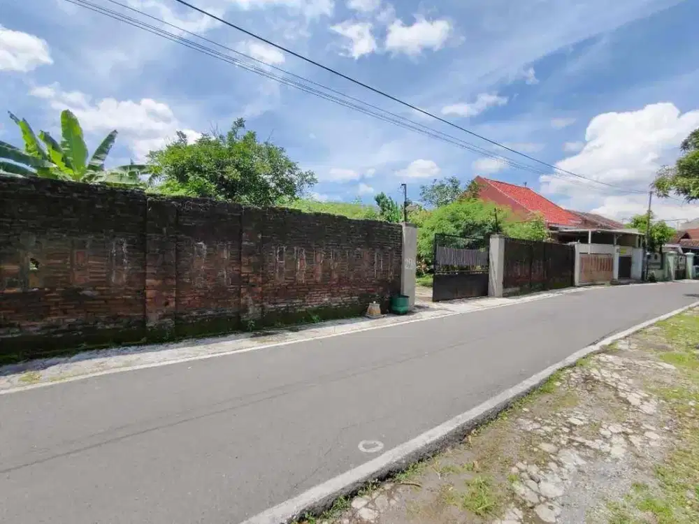 Tanah Pekarangan Ideal Strategis Murah dan Simpangan Lancar