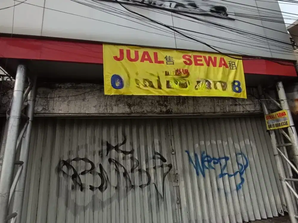 DiJual/Sewa Ruko 2 Lantai Siap Pakai Di Jalan Hasyim Ashari Jakarta Pusat
