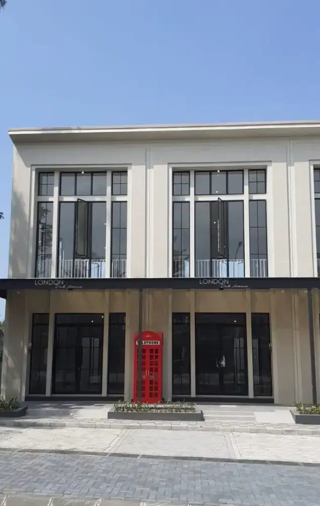 Disewakan Ruko Pojok Wisata Bukit Mas Surabaya, View Taman