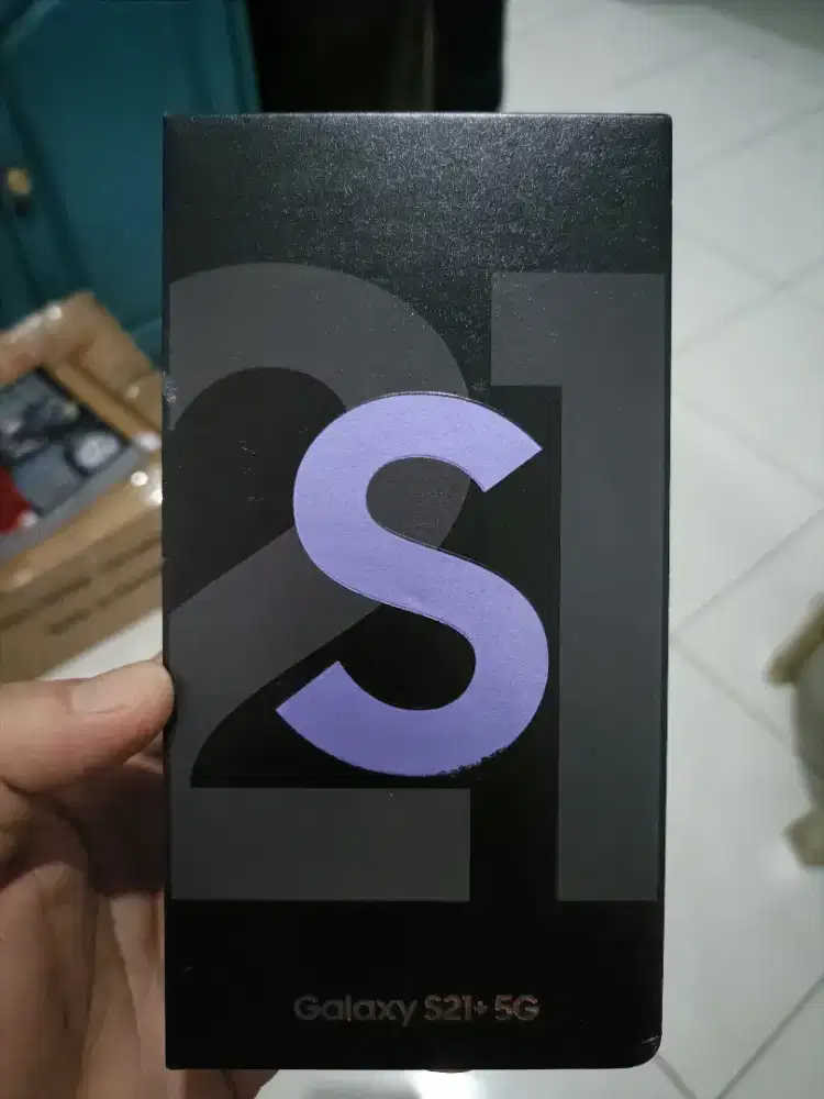 Dus Box Samsung S21 Plus 5G Original resmi Sein + buku (bekas)