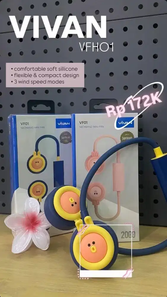 KIPAS PORTABEL VIVAN VFH01