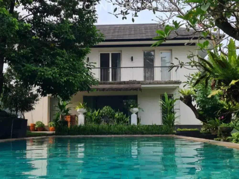 17091 Rumah Mewah @ Cluster Teduh Hijau Swimpool Sekitar Bintaro