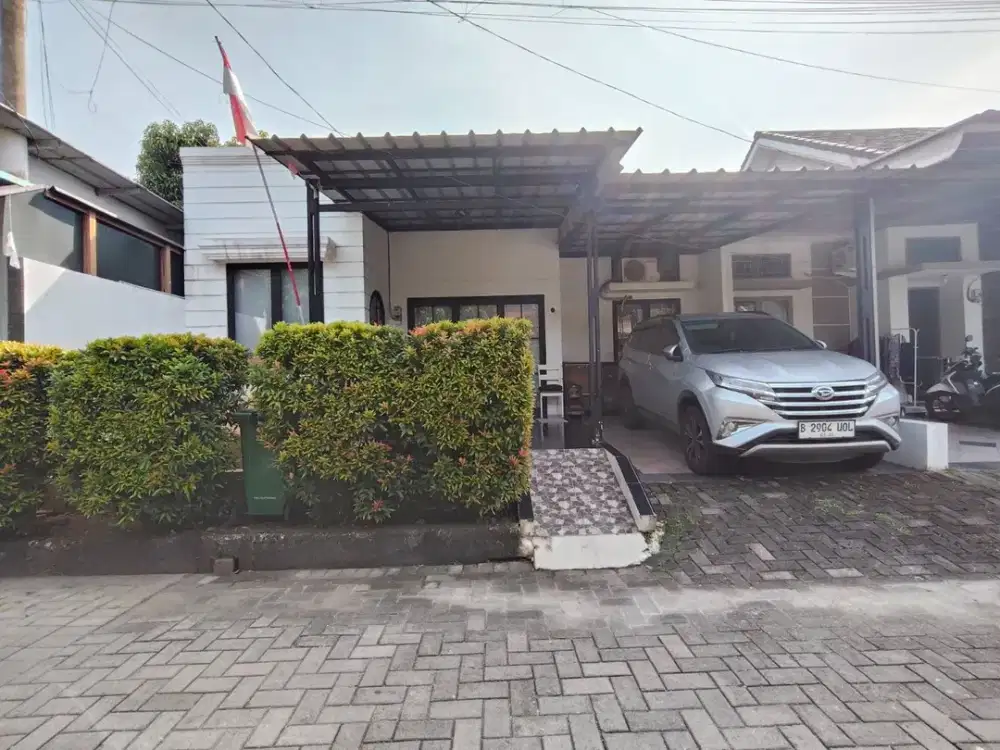 S880.Rumah Cluster Second Terawat, Tanah Luas, Bangunan Lega, Harga Ekonomis Di Pamulang