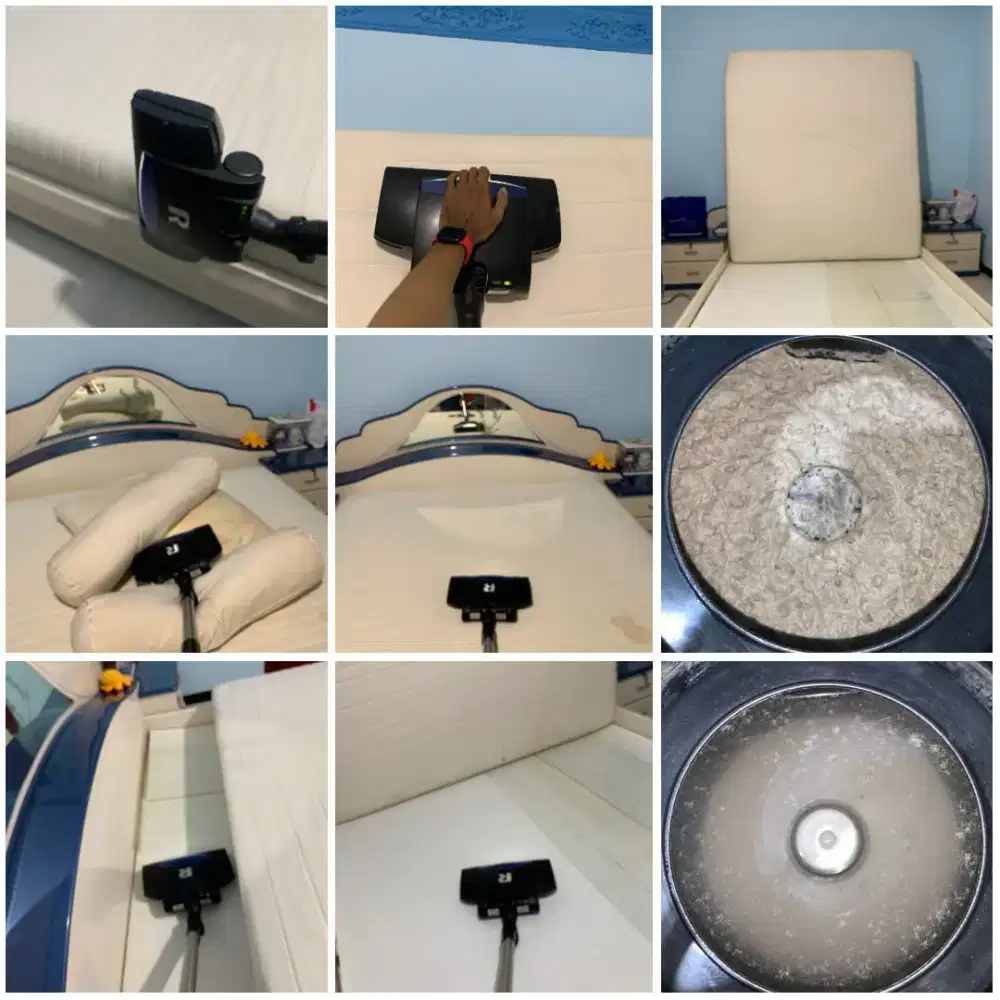 Tenaga operator vacum kesehatan kasur