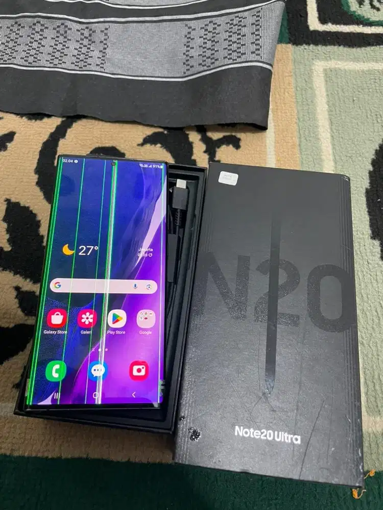 Samsung Note 20 Ultra 8/256 Fullset resmi sein