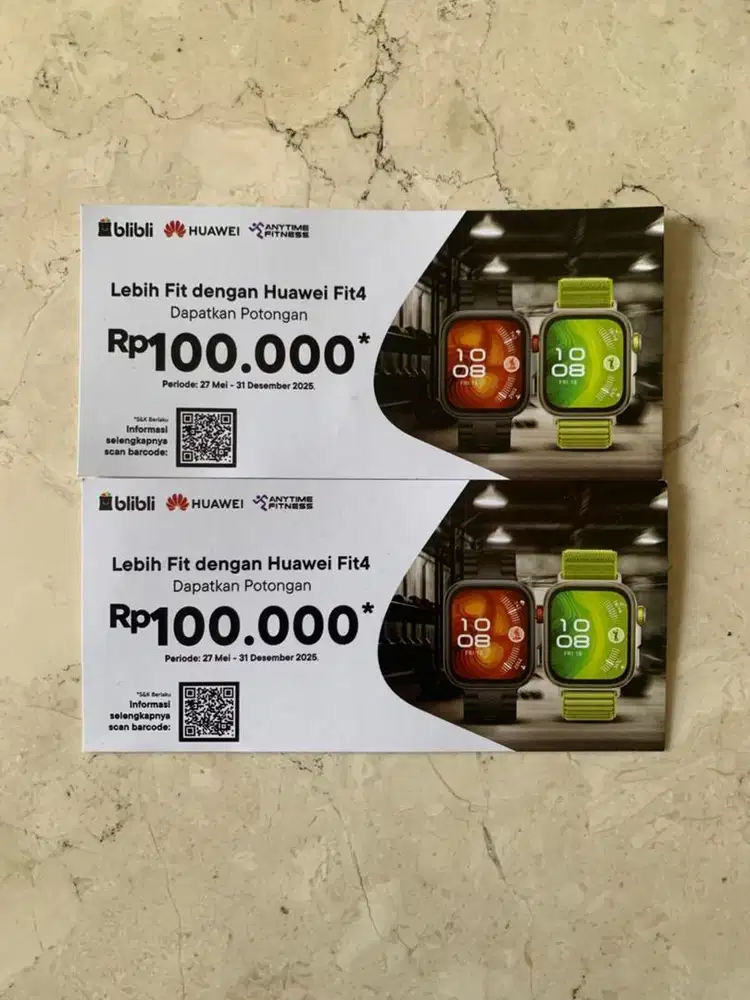 Voucher Huawei & Blibli Store