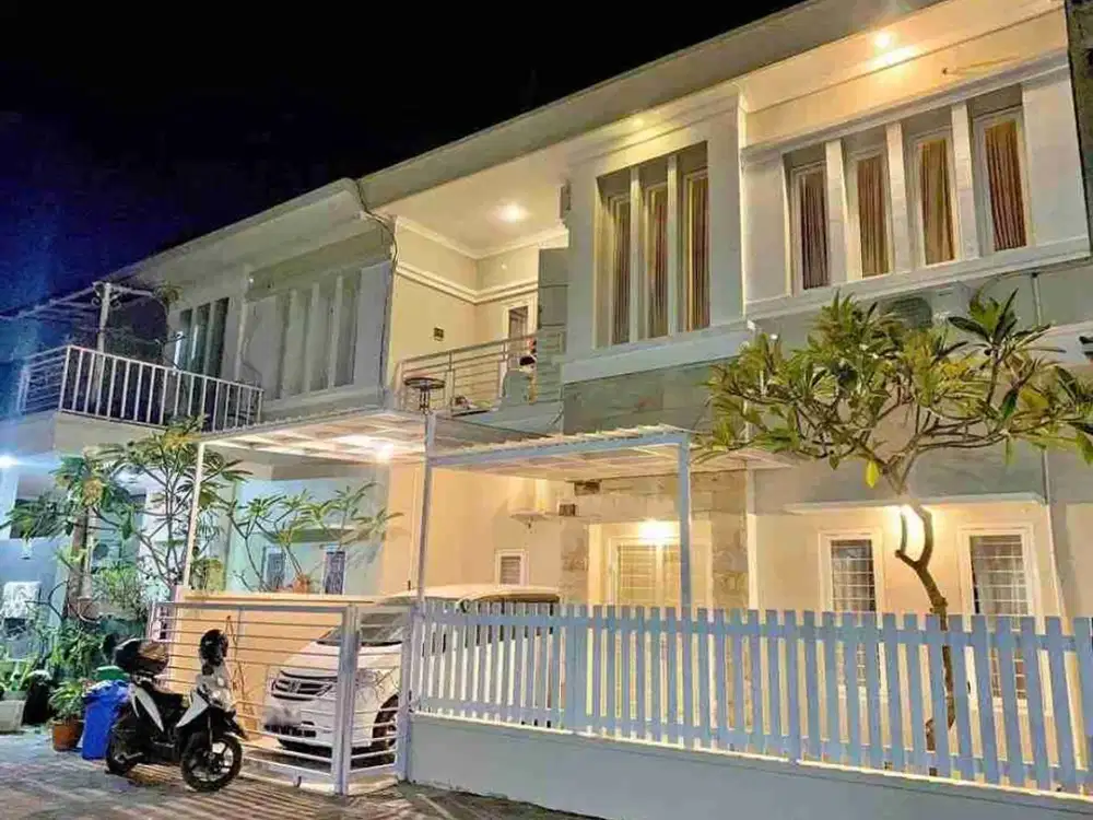 Rumah 3 Kamar Full Furnished dengan River View di Denpasar Barat