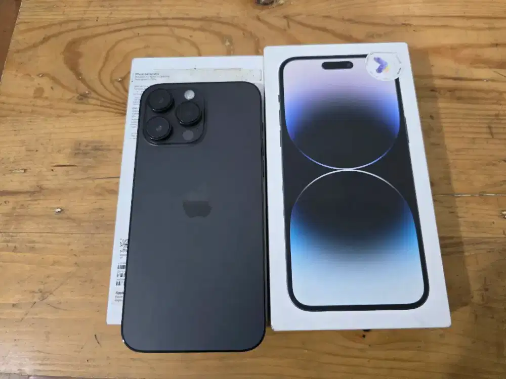 IPHONE 14 PROMAX 256GB RESMI IBOX NORMAL   FUL ORIGINAL