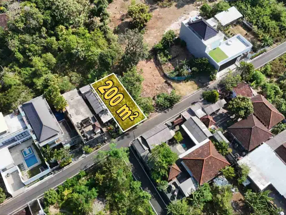 Tanah Strategis Dekat Bali Cliff Ungasan Selatan