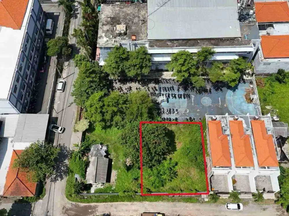 Tanah 420m2 di Renon Akses 8 Meter Lingkungan Mewah