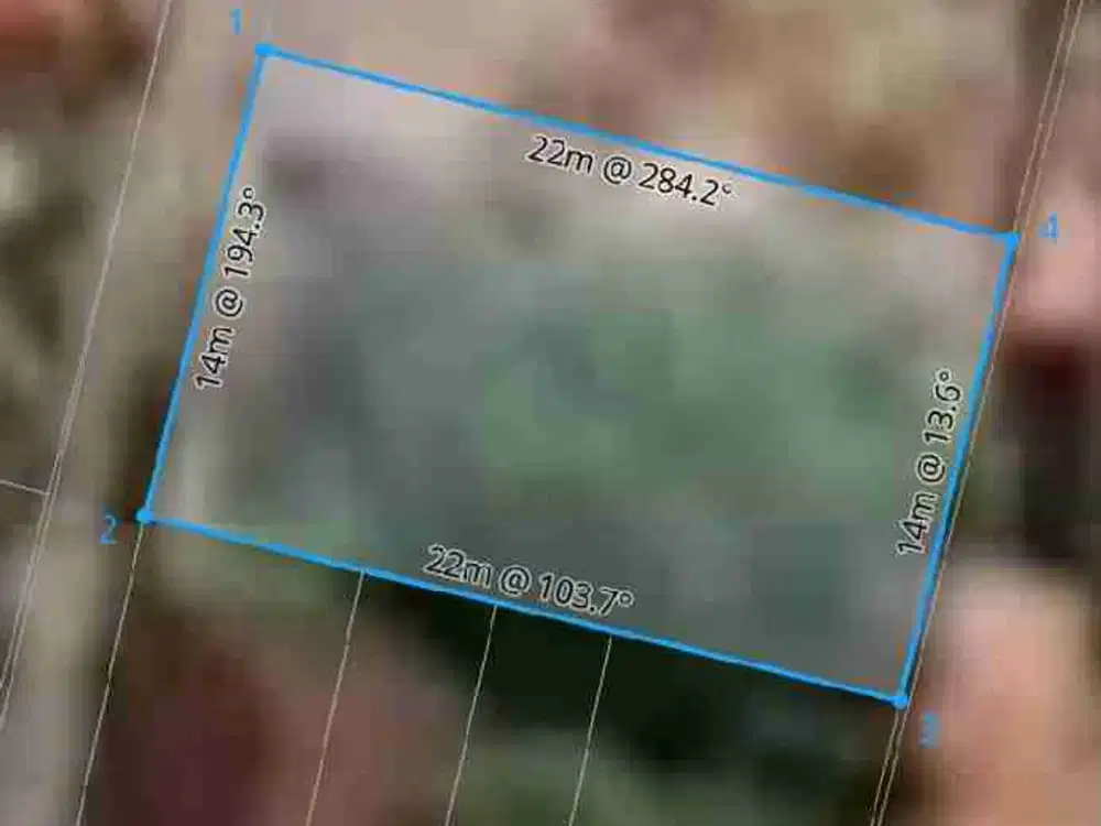 Tanah Langka 400m ke Pantai Mertasari Sanur Lokasi Strategis