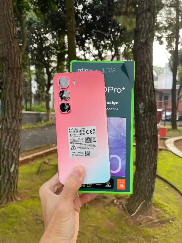 Infinix Hot 60 Pro Plus 8/256GB Coral Garansi Resmi Panjang Mulus