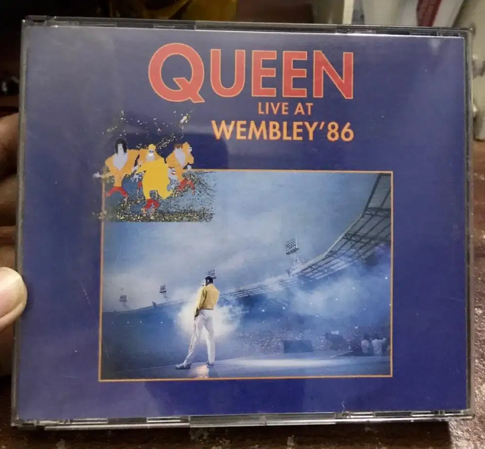 rare audio CD Queen live at Wmbley '86