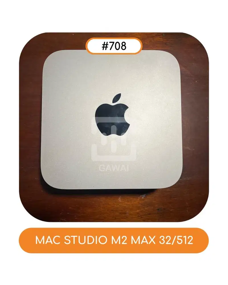#708 Mac Studio M2 Max - 32/512