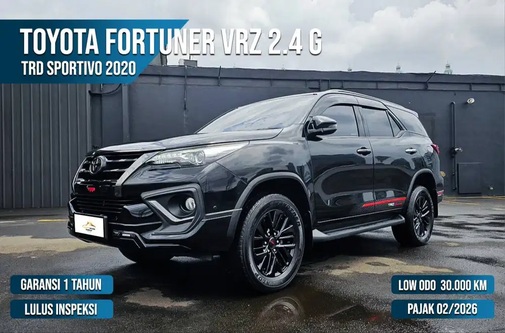 Toyota Fortuner VRZ 2.4 G TRD Sportivo 2020 (Good Deals DP Minim)